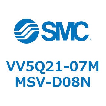 5ポートソレノイドバルブVQ用 マニホールド SMC