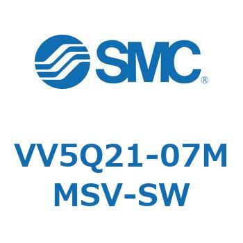 5ポートソレノイドバルブVQ用 マニホールド SMC