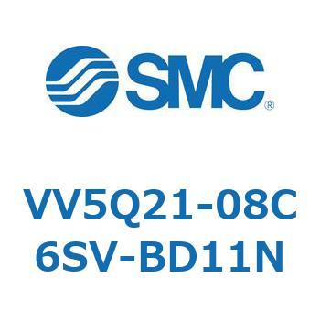 5ポートソレノイドバルブVQ用 マニホールド SMC