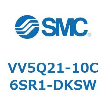 5ポートソレノイドバルブVQ用 マニホールド SMC