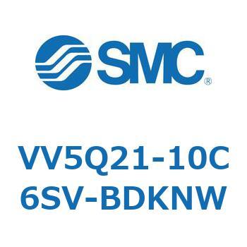 5ポートソレノイドバルブVQ用 マニホールド SMC