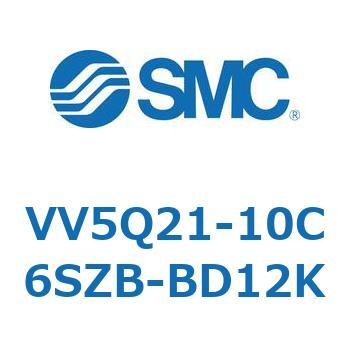 5ポートソレノイドバルブVQ用 マニホールド SMC