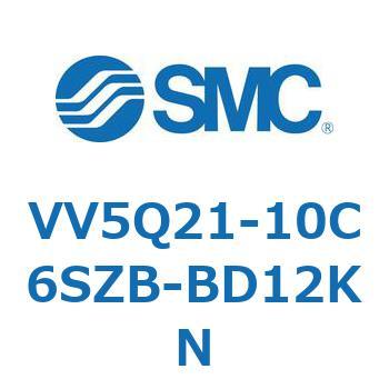 5ポートソレノイドバルブVQ用 マニホールド SMC