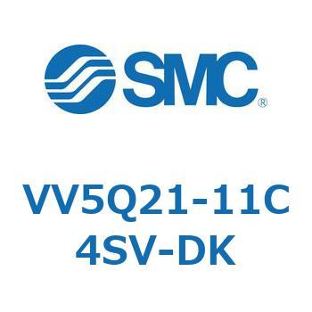 5ポートソレノイドバルブVQ用 マニホールド SMC