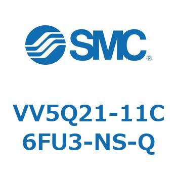 5ポートソレノイドバルブVQ用 マニホールド SMC