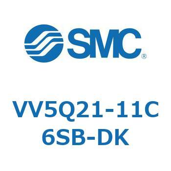 5ポートソレノイドバルブVQ用 マニホールド SMC