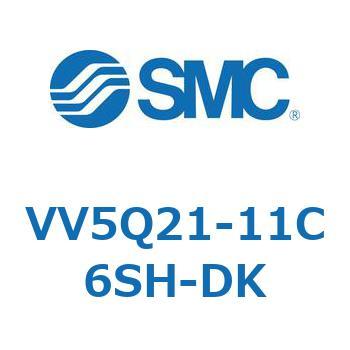 5ポートソレノイドバルブVQ用 マニホールド SMC