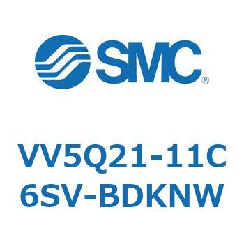 5ポートソレノイドバルブVQ用 マニホールド SMC