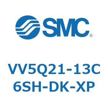 VV5Q21-13C6SH-DK-XP 5ポートソレノイドバルブVQ用 マニホールド SMC 57221717