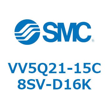 5ポートソレノイドバルブVQ用 マニホールド SMC