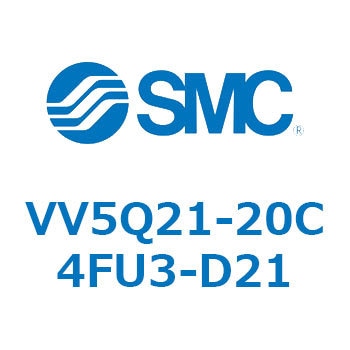 5ポートソレノイドバルブVQ用 マニホールド SMC