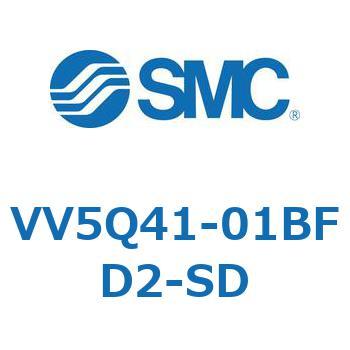 5ポートソレノイドバルブVQ4000用 マニホールド SMC