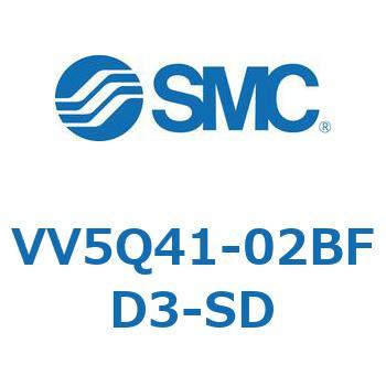 5ポートソレノイドバルブVQ4000用 マニホールド SMC