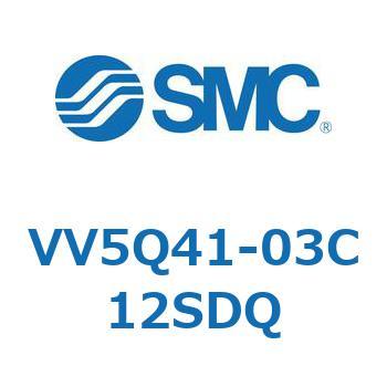 5ポートソレノイドバルブVQ4000用 マニホールド SMC
