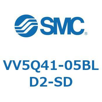 5ポートソレノイドバルブVQ4000用 マニホールド SMC