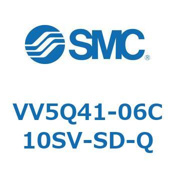 5ポートソレノイドバルブVQ4000用 マニホールド SMC