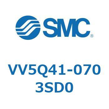 5ポートソレノイドバルブVQ4000用 マニホールド SMC