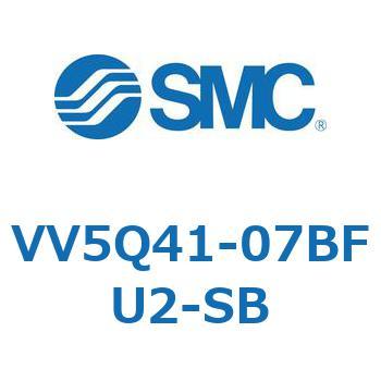 5ポートソレノイドバルブVQ4000用 マニホールド SMC