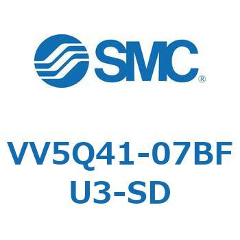 5ポートソレノイドバルブVQ4000用 マニホールド SMC