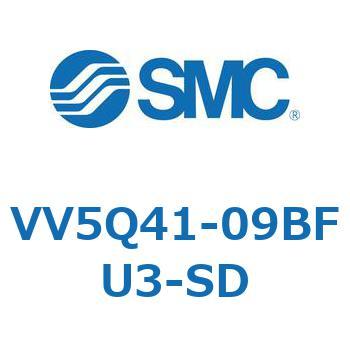 5ポートソレノイドバルブVQ4000用 マニホールド SMC