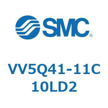 5ポートソレノイドバルブVQ4000用 マニホールド SMC