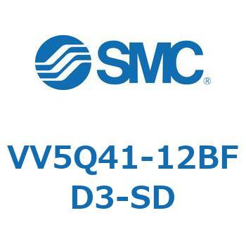 5ポートソレノイドバルブVQ4000用 マニホールド SMC