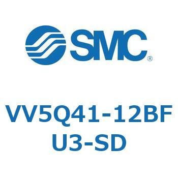 5ポートソレノイドバルブVQ4000用 マニホールド SMC