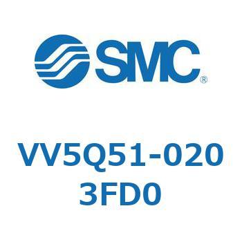 5ポートソレノイドバルブVQ5000用 マニホールド SMC