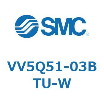 5ポートソレノイドバルブVQ5000用 マニホールド SMC