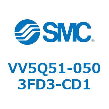5ポートソレノイドバルブVQ5000用 マニホールド SMC