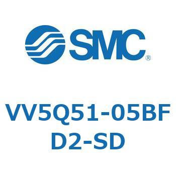 5ポートソレノイドバルブVQ5000用 マニホールド SMC