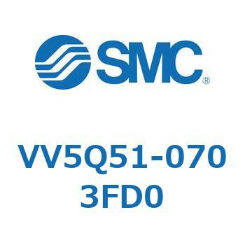5ポートソレノイドバルブVQ5000用 マニホールド SMC