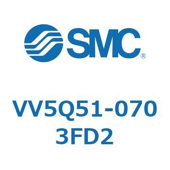 5ポートソレノイドバルブVQ5000用 マニホールド SMC