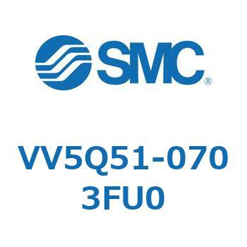 5ポートソレノイドバルブVQ5000用 マニホールド SMC
