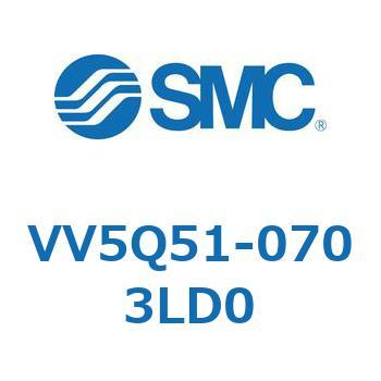 5ポートソレノイドバルブVQ5000用 マニホールド SMC