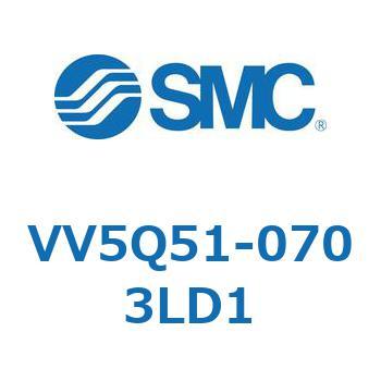 5ポートソレノイドバルブVQ5000用 マニホールド SMC