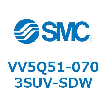 5ポートソレノイドバルブVQ5000用 マニホールド SMC