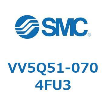 5ポートソレノイドバルブVQ5000用 マニホールド SMC