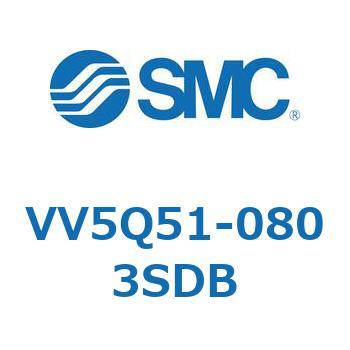 5ポートソレノイドバルブVQ5000用 マニホールド SMC
