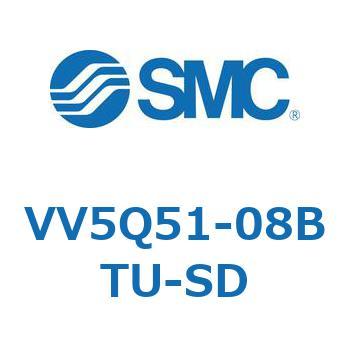 5ポートソレノイドバルブVQ5000用 マニホールド SMC