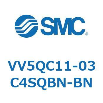 5ポートソレノイドバルブVQC用 マニホールド SMC