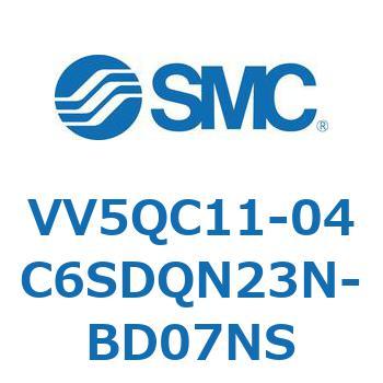 5ポートソレノイドバルブVQC用 マニホールド SMC