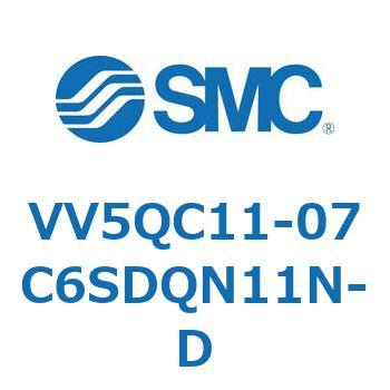 5ポートソレノイドバルブVQC用 マニホールド SMC