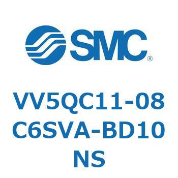 5ポートソレノイドバルブVQC用 マニホールド SMC
