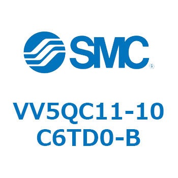 5ポートソレノイドバルブVQC用 マニホールド SMC