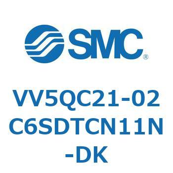5ポートソレノイドバルブVQC用 マニホールド SMC