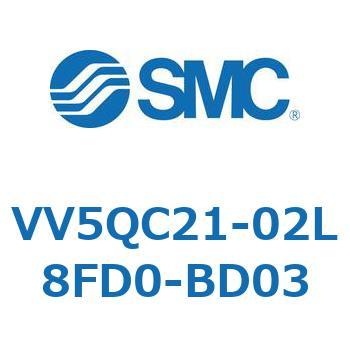 5ポートソレノイドバルブVQC用 マニホールド SMC