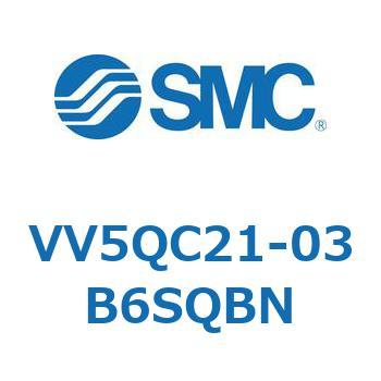 5ポートソレノイドバルブVQC用 マニホールド SMC