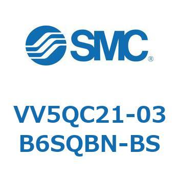 5ポートソレノイドバルブVQC用 マニホールド SMC