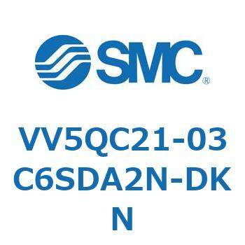 5ポートソレノイドバルブVQC用 マニホールド SMC